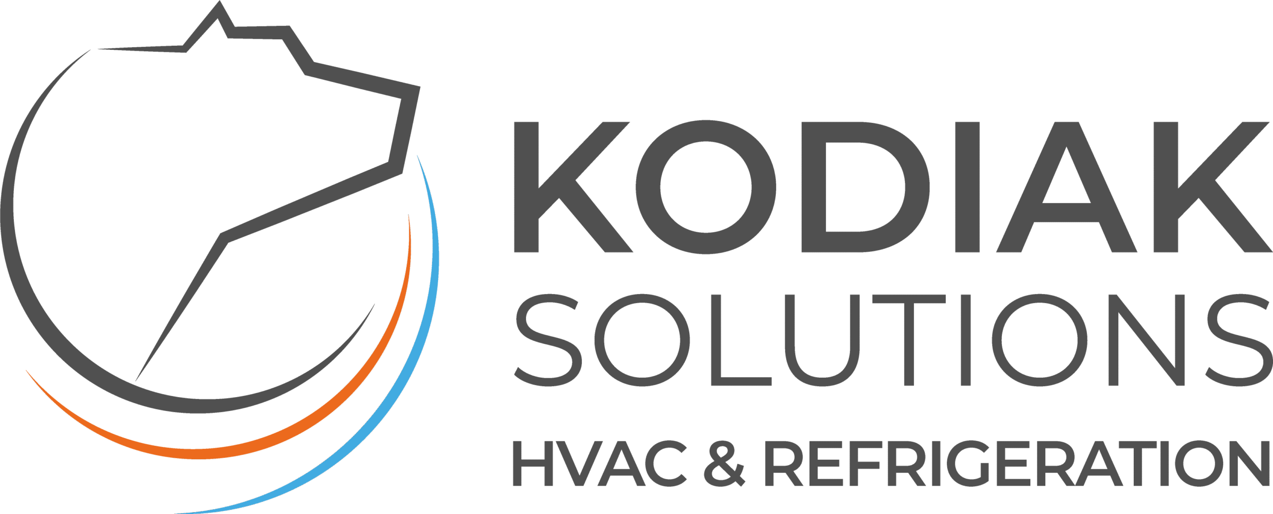 a logo for company KODIAK SOLUTION